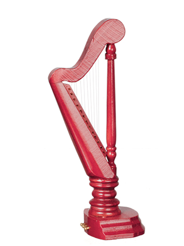 Harp, Mahogany
